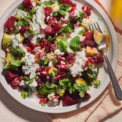 cucumber beetroot salad