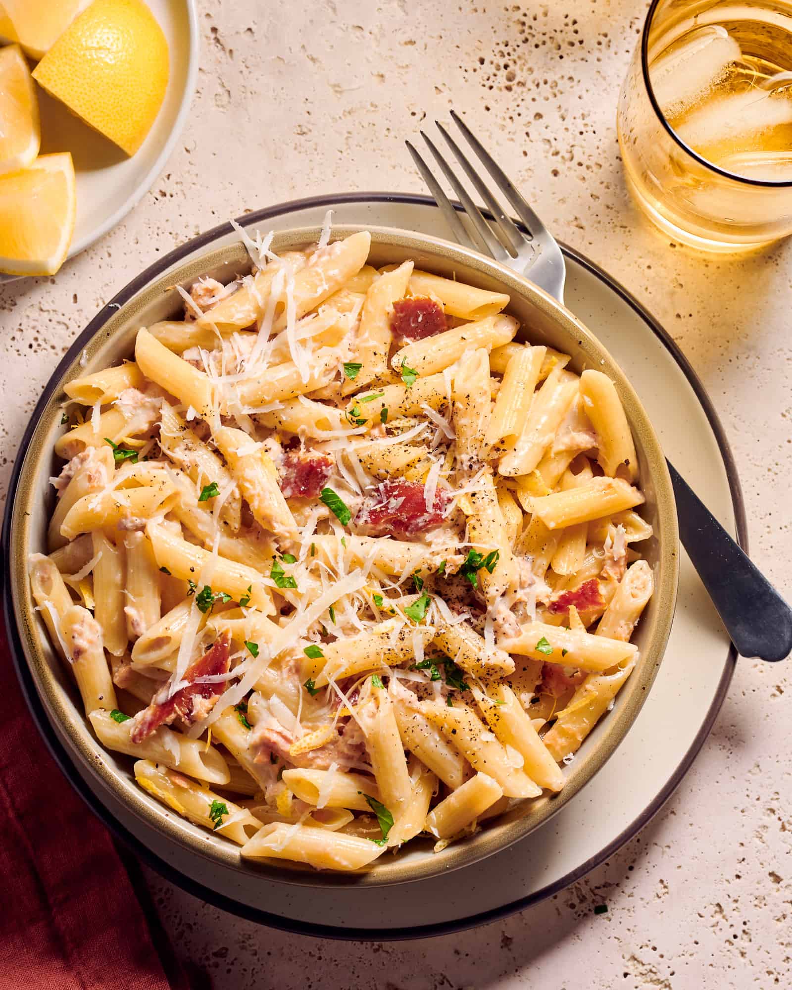 Penne al Salmone - Tasting With Tina