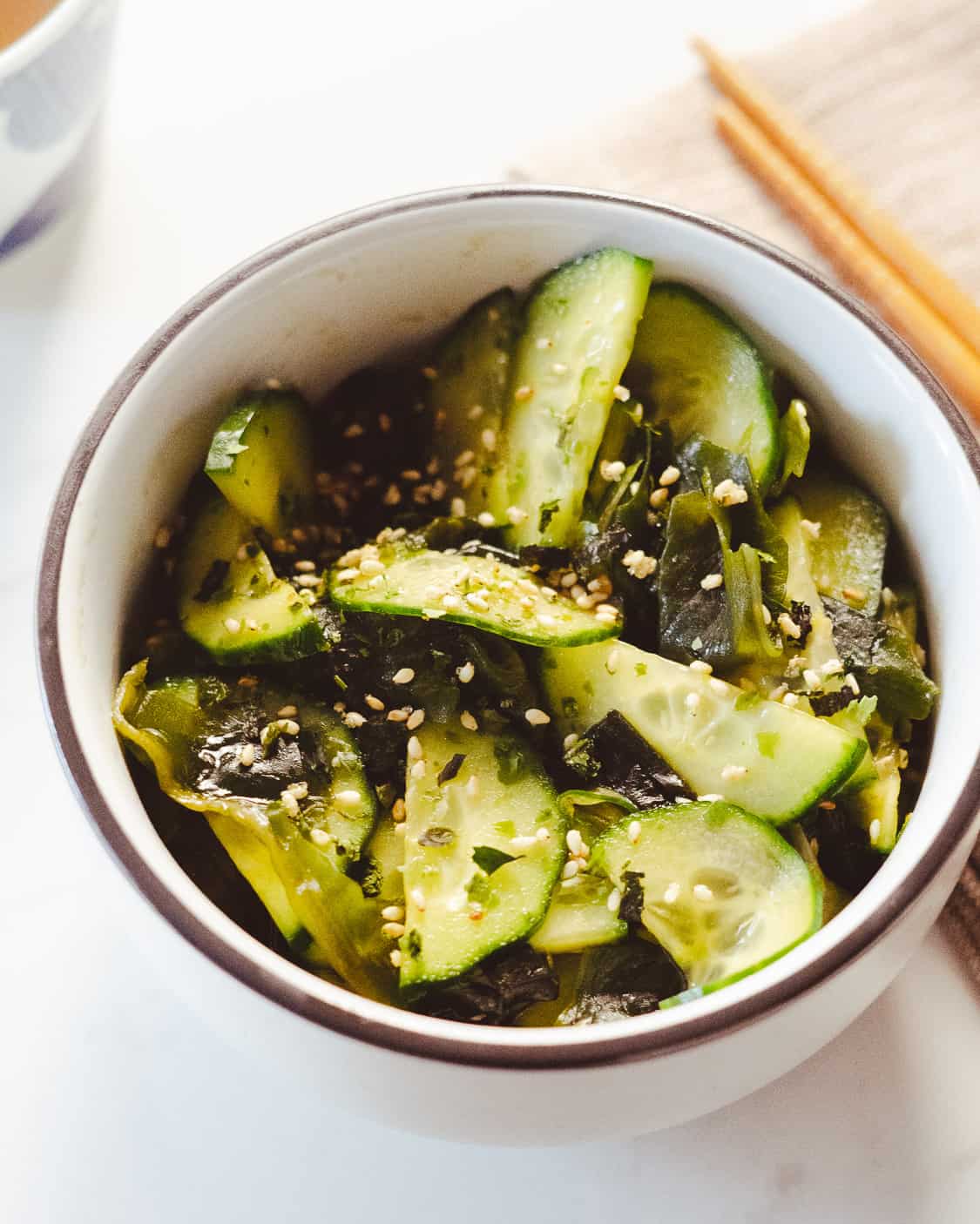 Cucumber Wakame Salad Redwood Kitchen