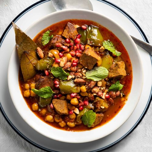 Lamb and chickpea store curry