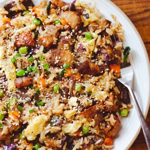 pork belly fried rice - Redwood Kitchen