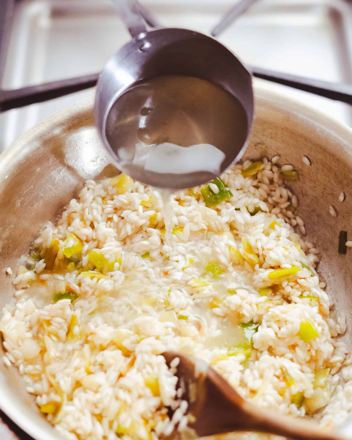 salmon and asparagus risotto - Redwood Kitchen
