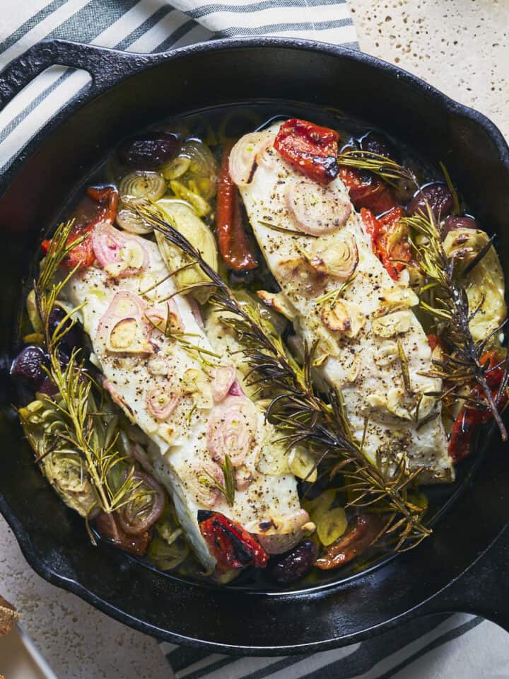 baked dijon halibut Redwood Kitchen