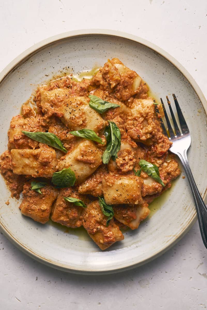 Red Pesto Gnocchi