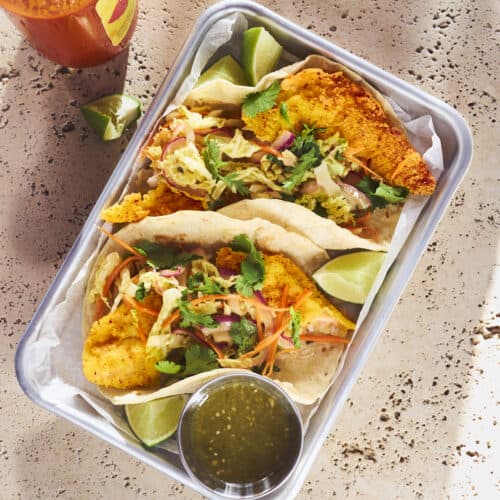 Rockfish Tacos (Baja Taco style) Redwood Kitchen