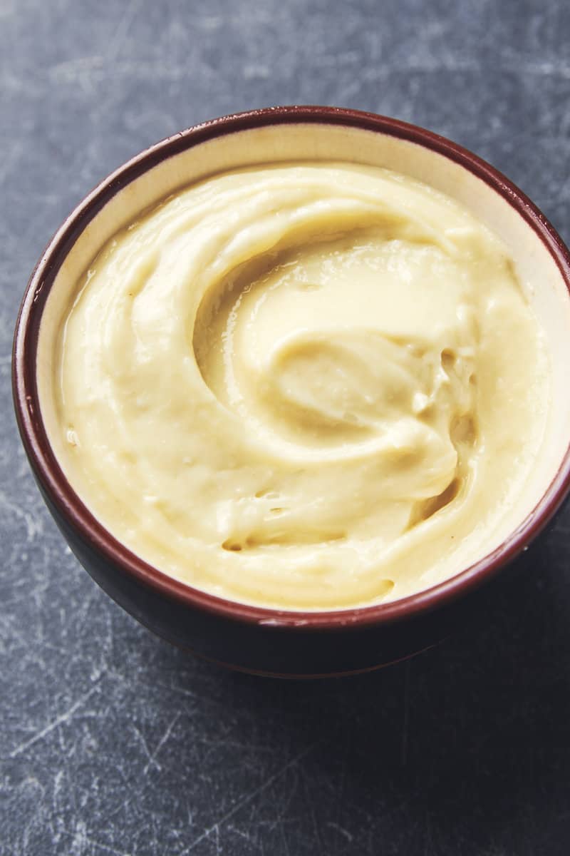 homemade aioli garlic mayo